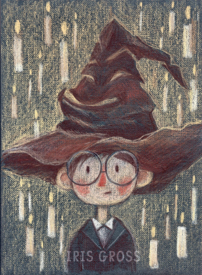 Серия иллюстраций по вселенной Гарри Поттера