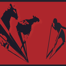 человек и лошади