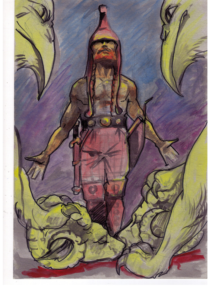 Золото скифов. Эскиз