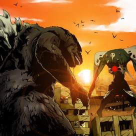 Godzilla vs Sachiel