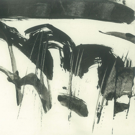 деревья и первый снег