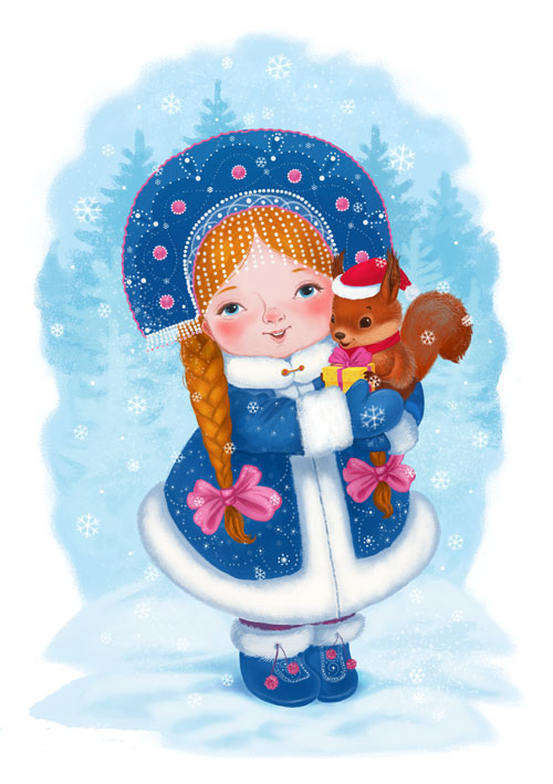 Маленькая снегурочка