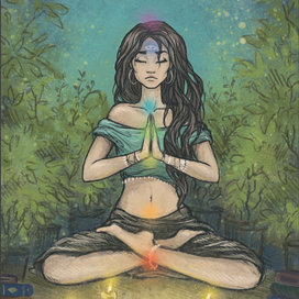 Иерофант V для Sea Soul Tarot