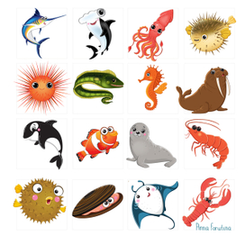Морские обитатели
