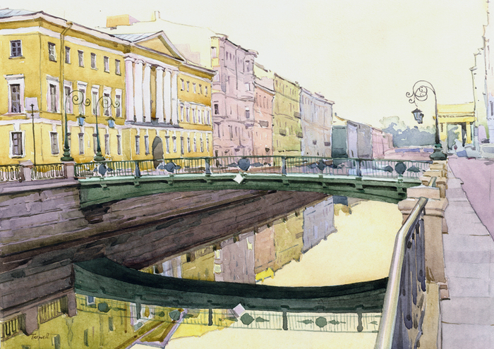 Итальянский пешеходный мост