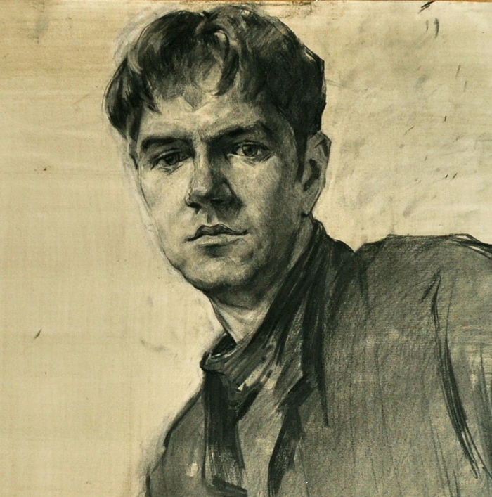 Портрет натурщика (фрагмент)