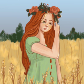 Персонаж по мотивам книги автора Марины Козинаки "По ту сторону реки".