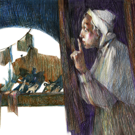 "Маленькие человечки" Братья Гримм