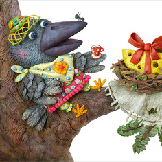 "Ворона и Лисица" разворот 2