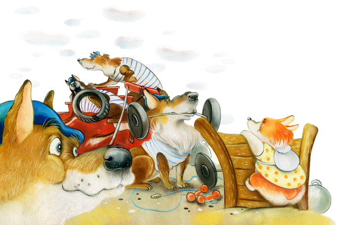 Корги ищет друга 4