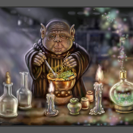 Тролль знахарь.