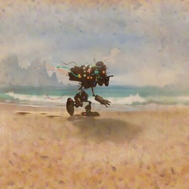 robot goes to sea