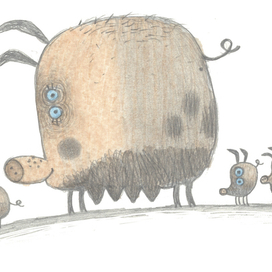 свинья с поросятами (персонаж мультфильма)