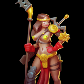 Девушка-воин