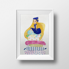 Королевна подушек