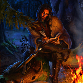 Искатель приключений - иллюстрация