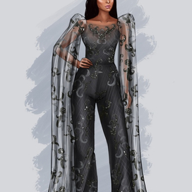 Фэшн скетчи и иллюстрации