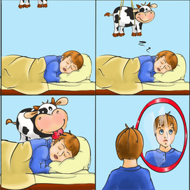 детский комикс!