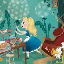 Алиса в стране чудес. Чаепитие