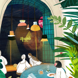 Кафе Энгельс