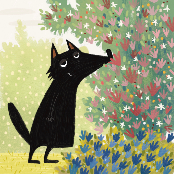 Мистер Вульф в цветущем саду