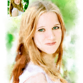 Портрет по фотографии 