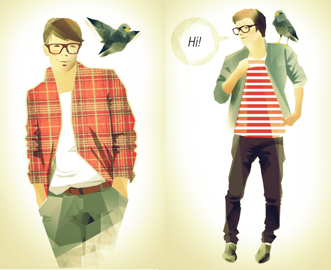 Персонаж для он-лайн учебника