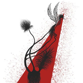 Bird in a red triangle