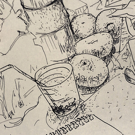 Набросок  со стола