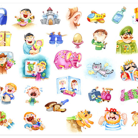 Большой англо-русский детский словарь