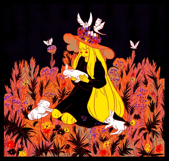 Лесси в лесу