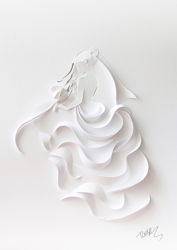 Белое платье