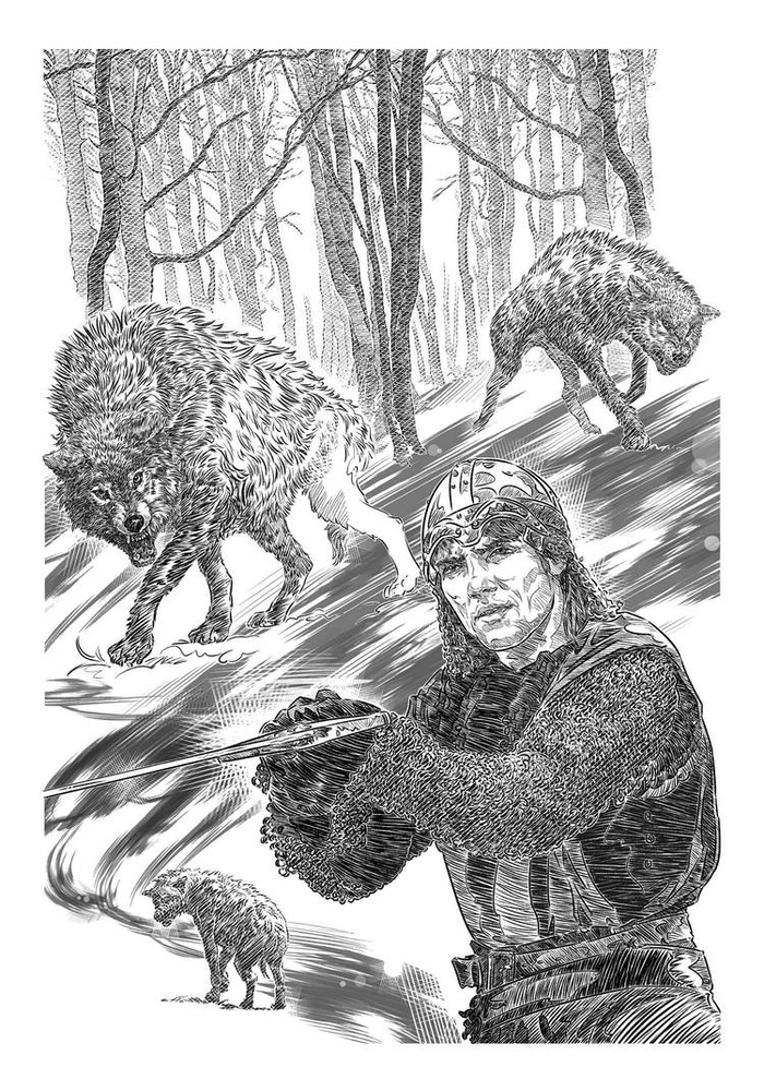 Дорога в сказку, Иллюстрация № 10 - Встреча в тумане.