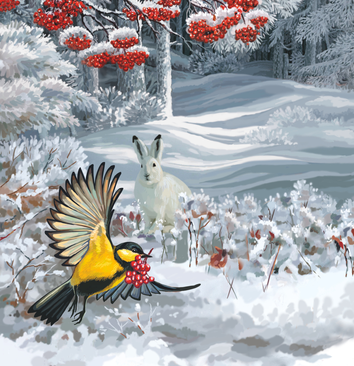 фрагмент иллюстрации для гобелена 2