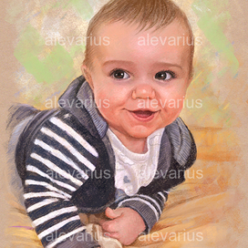 портрет (пастель)