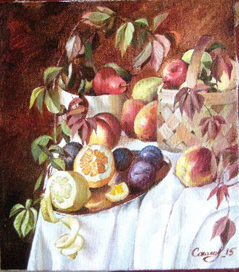 натюрморт с фруктами