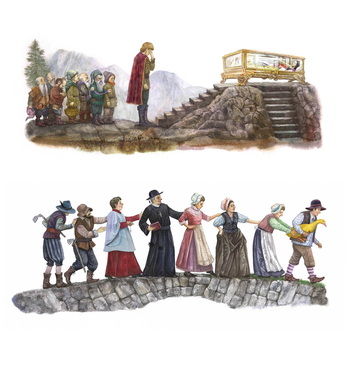 Полуполосные к Братьям Гримм