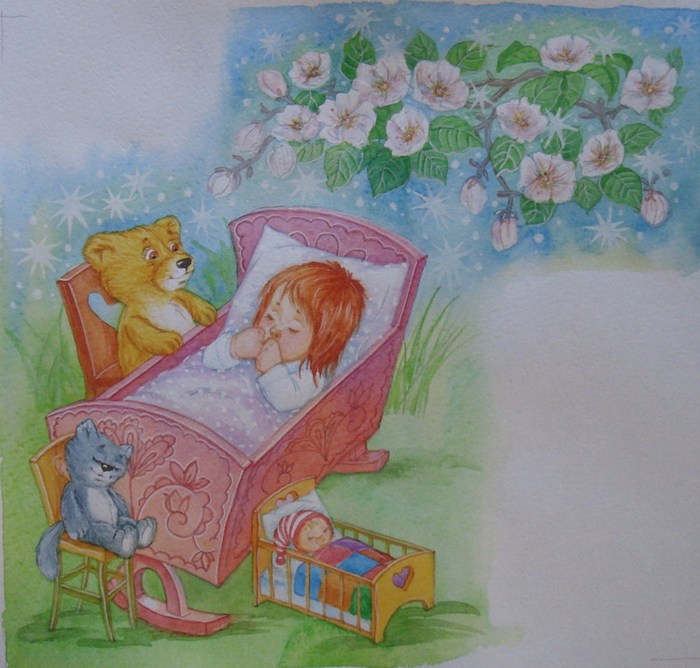 Цветущая груша("Колыбельные для малышки")