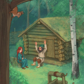 Иллюстрация к книге "Железный медведь"
