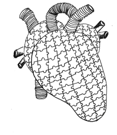 сердце-паззл
