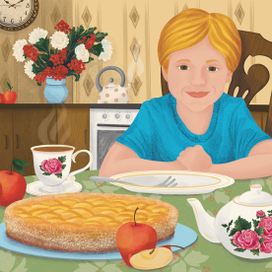 К рецепту шарлотки