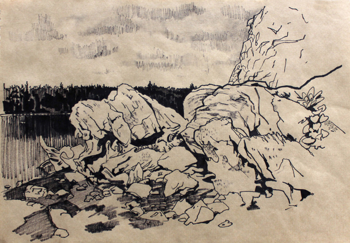 Белые камни