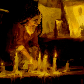 фрагмент работы "Сергий радонежский изгоняет бесов"