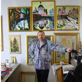 в мастерской