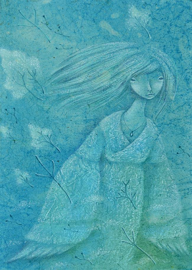 Девушка, которая была Волной, но хотела стать Чайкой.