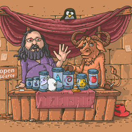 Иллюстрация ко Дню свободного ПО
