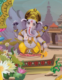 Игровой фон. Деталь