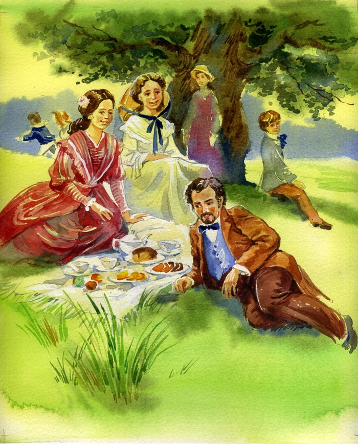 Маленькие женщины. пикник