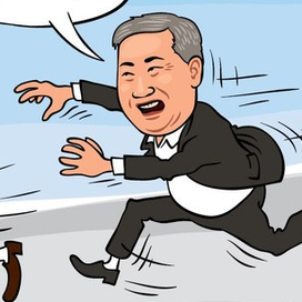 карикатура "Держи вора"