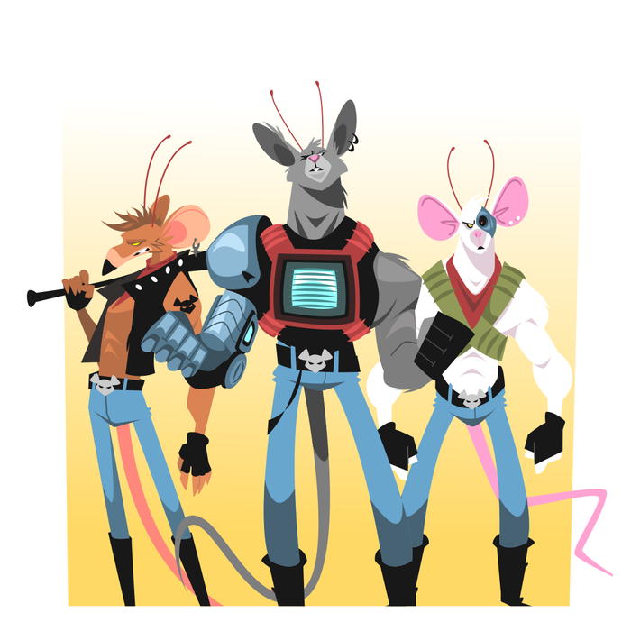 Мыши рокеры с Марса 